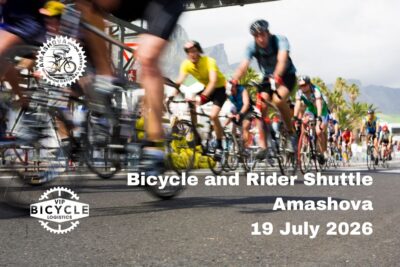 Bicycle and rider shuttle Amashova 2026