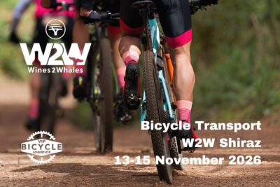 Bicycle Transport Wines2Whales Shiraz 2026