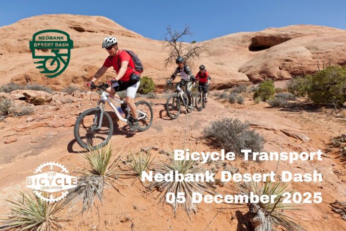 Bicycle Transport to Nedbank Desert Dash 2025